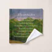 Beatitudes Bad Handdoek (Wasdoekje)