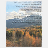 Beatitudes Blanket Fleece Deken (Voorkant)