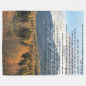 Beatitudes Blanket Fleece Deken (Voorkant (Horizontaal))