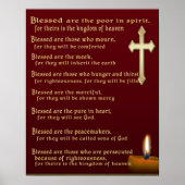 Beatitudes Christelijke posters (Voorkant)