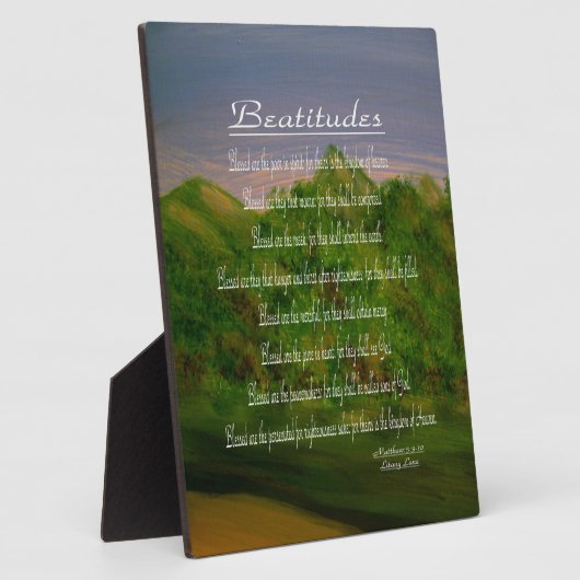 Beatitudes Fotoplaat (Zijkant)