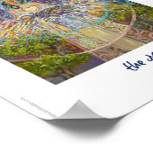 Beatitudes geïllustreerd Christelijk Poster (Hoek)