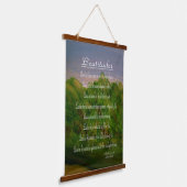 Beatitudes Hangend Wandkleed (Gebogen)