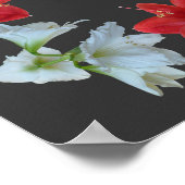 Beatitudes in een Amaryllis-Lijst Poster (Hoek)