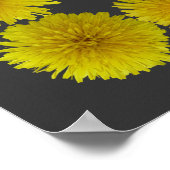 Beatitudes in een Lijst van Dandelion Poster (Hoek)