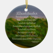 Beatitudes Keramisch Ornament (Voorkant)