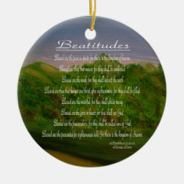 Beatitudes Keramisch Ornament
