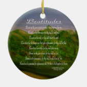 Beatitudes Keramisch Ornament (Achterkant)