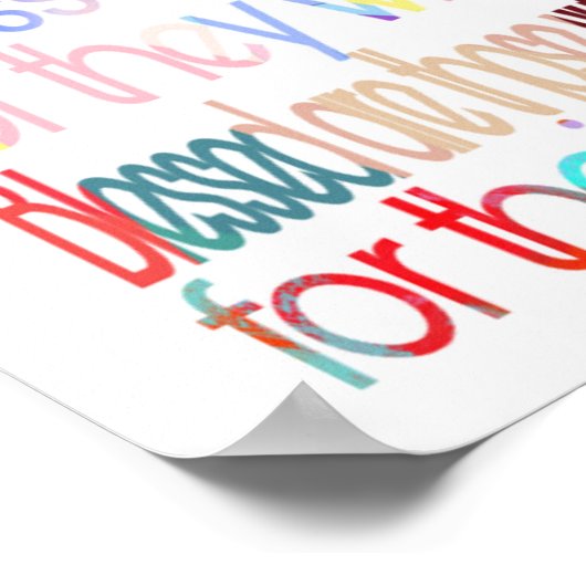 Beatitudes poster (Hoek)