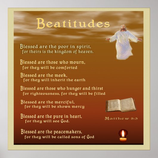Beatitudes Poster (Voorkant)