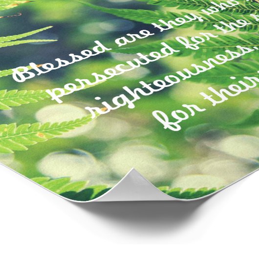 Beatitudes Poster (Hoek)