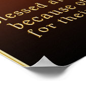 Beatitudes poster (Hoek)