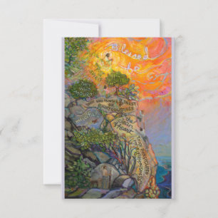 Beatitudes Prayer Kaart, Sermon op de berg