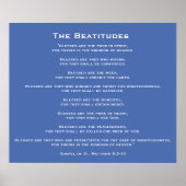Beatitudes van Jezus Poster (Voorkant)
