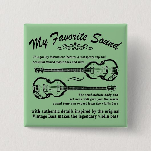 BEATLEBASS Button (Voorkant)