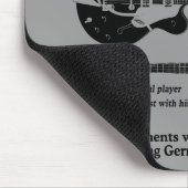 BEATLEGUITAR3 Mousepad Muismat (Hoek)
