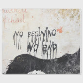 Beatles ashram cadeaupapier (Vlak)