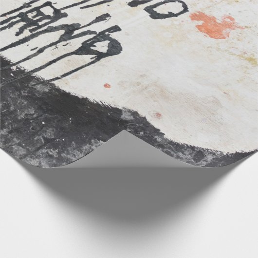 Beatles ashram cadeaupapier (Hoek)