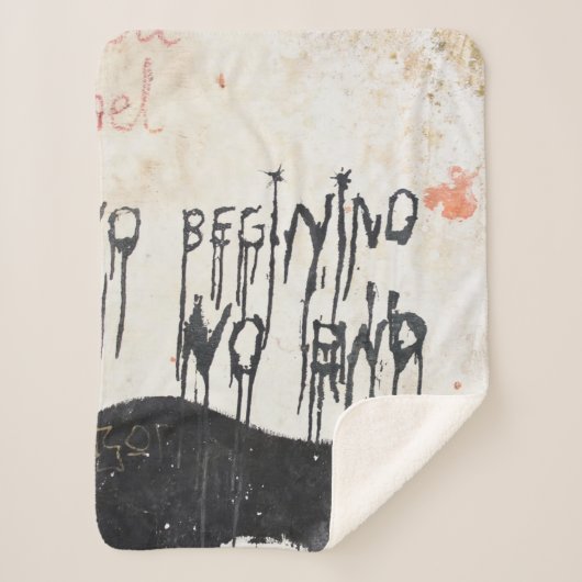 Beatles ashram sherpa deken (Voorkant)