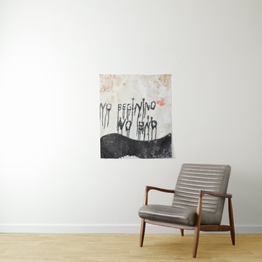 Beatles ashram wandkleed (In situ)