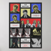 Beatles, klassieke rock,  band, Britse muziek Poster (Voorkant)