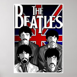 Beatles, klassieke rock,  band, Britse muziek Poster