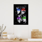 Beatles, klassieke rock,  band, Britse muziek Poster (Keuken)