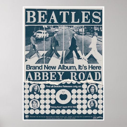 Beatles, klassieke rock,  band, Britse muziek Poster (Voorkant)