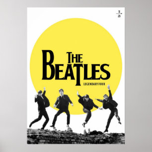 Beatles, klassieke rock,  band, Britse muziek Poster