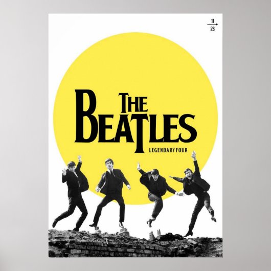 Beatles, klassieke rock,  band, Britse muziek Poster (Voorkant)