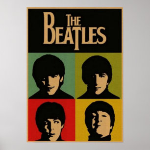 Beatles, klassieke rock,  band, Britse muziek Poster