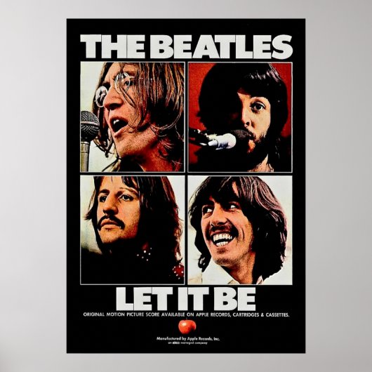 Beatles, klassieke rock,  band, Britse muziek Poster (Voorkant)