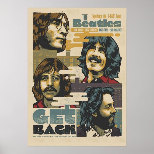 Beatles, klassieke rock,  band, Britse muziek Poster (Voorkant)