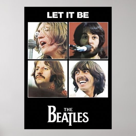 Beatles, klassieke rock,  band, Britse muziek Poster (Voorkant)