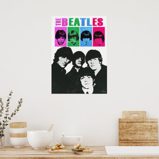 Beatles, klassieke rock,  band, Britse muziek Poster (Keuken)