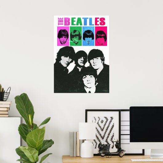 Beatles, klassieke rock,  band, Britse muziek Poster (Thuiskantoor)