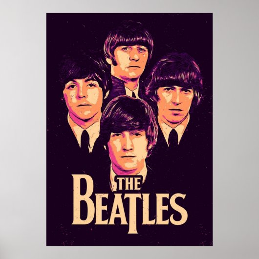 Beatles, klassieke rock,  band, Britse muziek Poster (Voorkant)