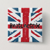 Beatletrix Vierkante Button 5,1 Cm (Voorkant)