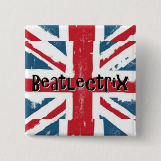 Beatletrix Vierkante Button 5,1 Cm
