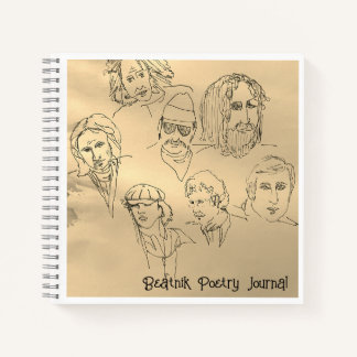 Beatnik Poetry Journal Notitieboek