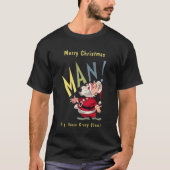 Beatnik Santa Claus T-shirt (Voorkant)