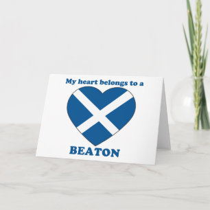 Beaton Feestdagen Kaart