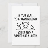 Beatrecord Bedankkaart (Voorkant)