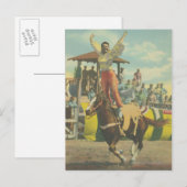 Beatrice Cooper die een Roman Tribune doen Briefkaart (Voorkant / Achterkant)