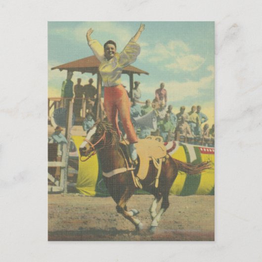 Beatrice Cooper die een Roman Tribune doen Briefkaart (Voorkant)