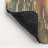 Beatrice Cooper doet een Romeinse standaard. Muismat (Hoek)