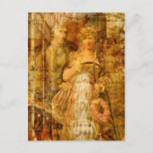 Beatrice en Benedick Briefkaart (Voorkant)