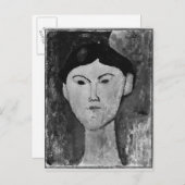 Beatrice Hastings c.1914-15 Briefkaart (Voorkant / Achterkant)