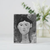 Beatrice Hastings c.1914-15 Briefkaart (Staand voorkant)