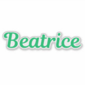 Beatrice Sticker (Voorkant)